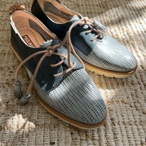 Pikolinos oxfords women's leather shoes size 35